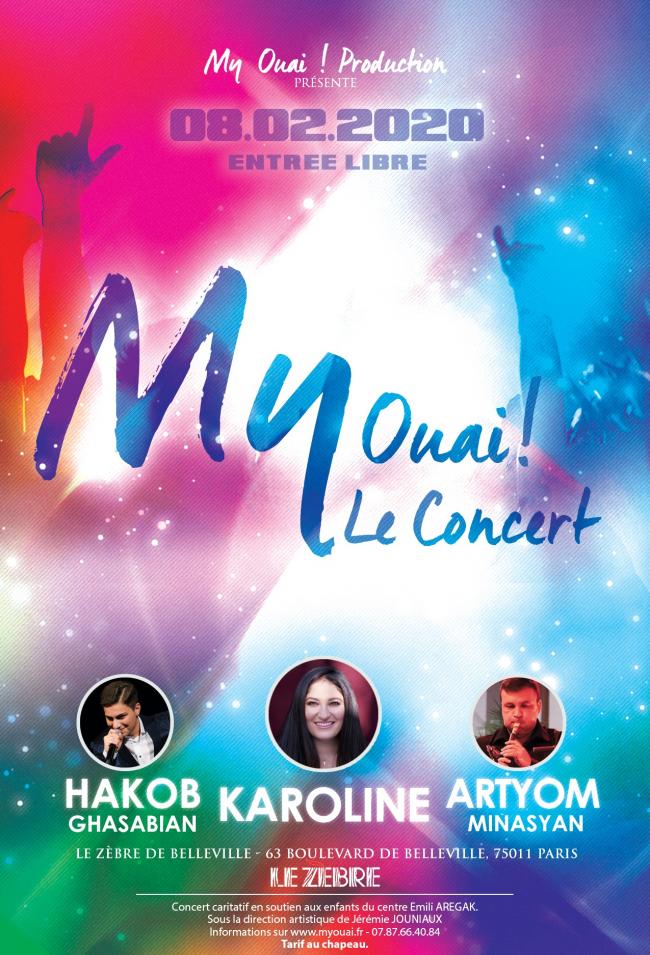 My Ouai ! le concert - Zèbre de Belleville